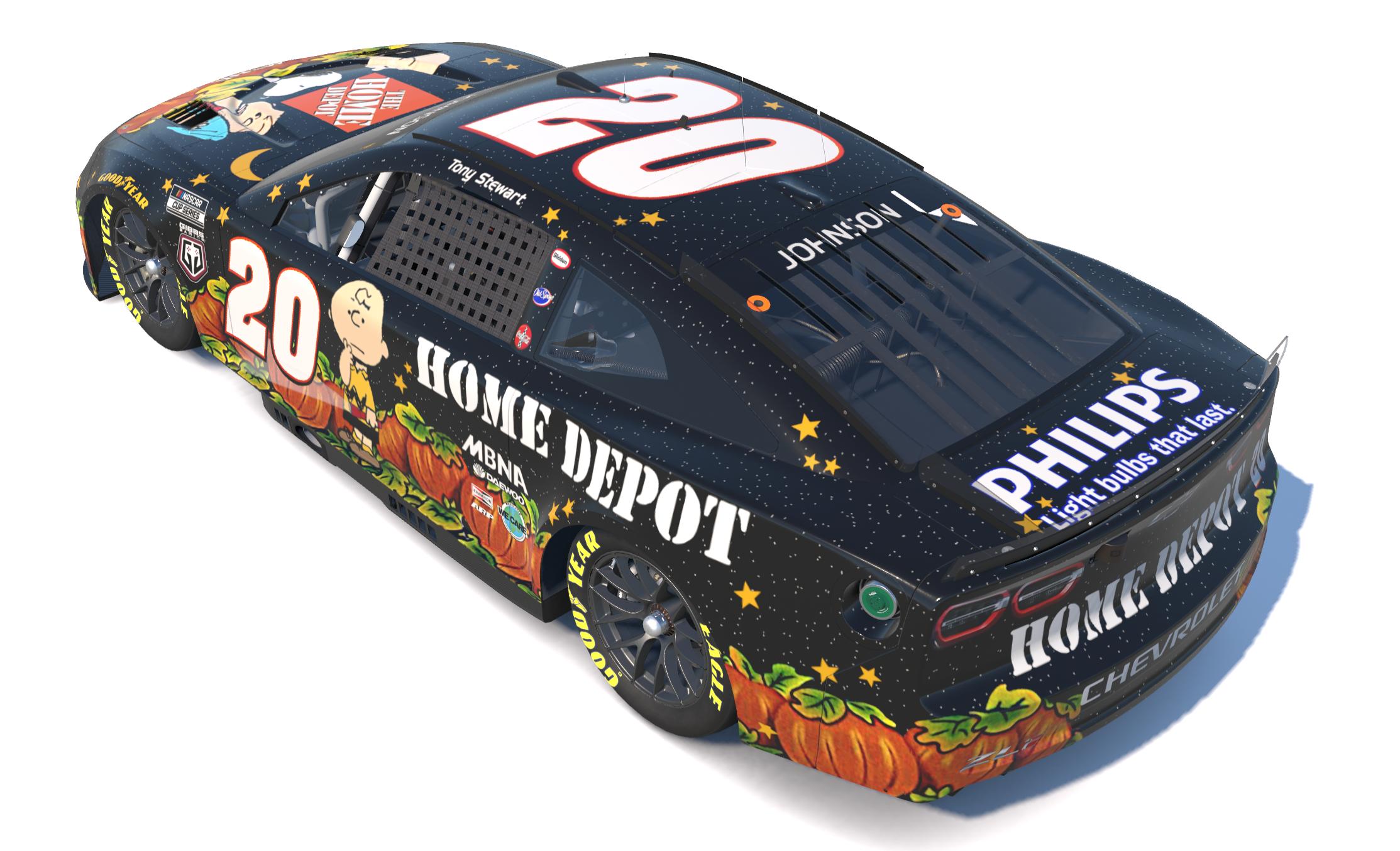 Preview of Peanuts Great Pumpkin throwback (night car) by Bruce Johnson