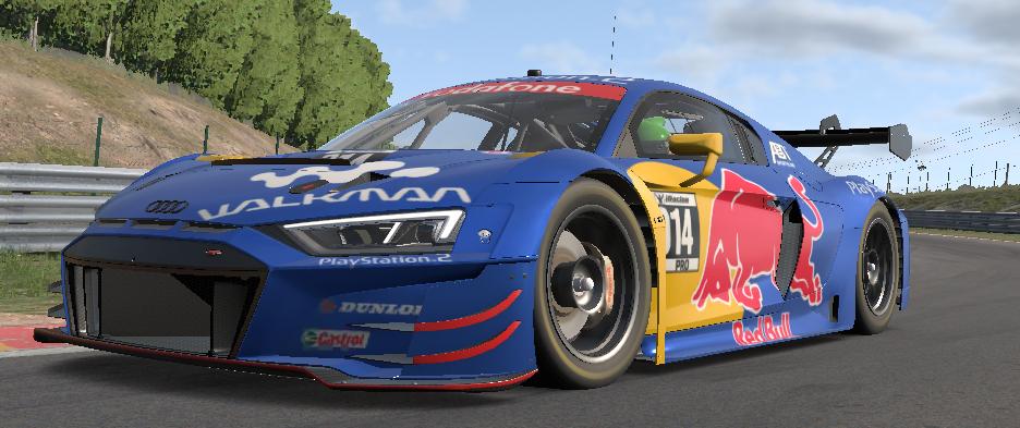 Preview of 2002DTM Red Bull Audi R8 LMS EVO II GT3 by Patryk Klawinski