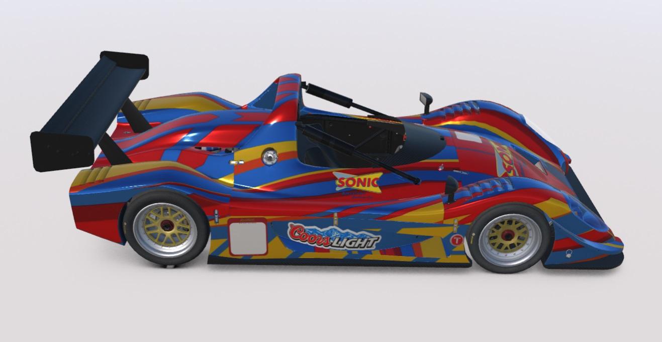 Preview of Sonic/ Coors light Radical SR8 by Billy Kuyoth