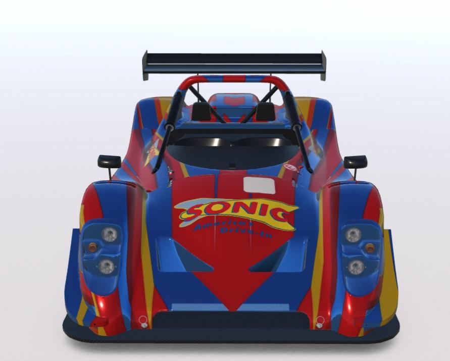 Preview of Sonic/ Coors light Radical SR8 by Billy Kuyoth