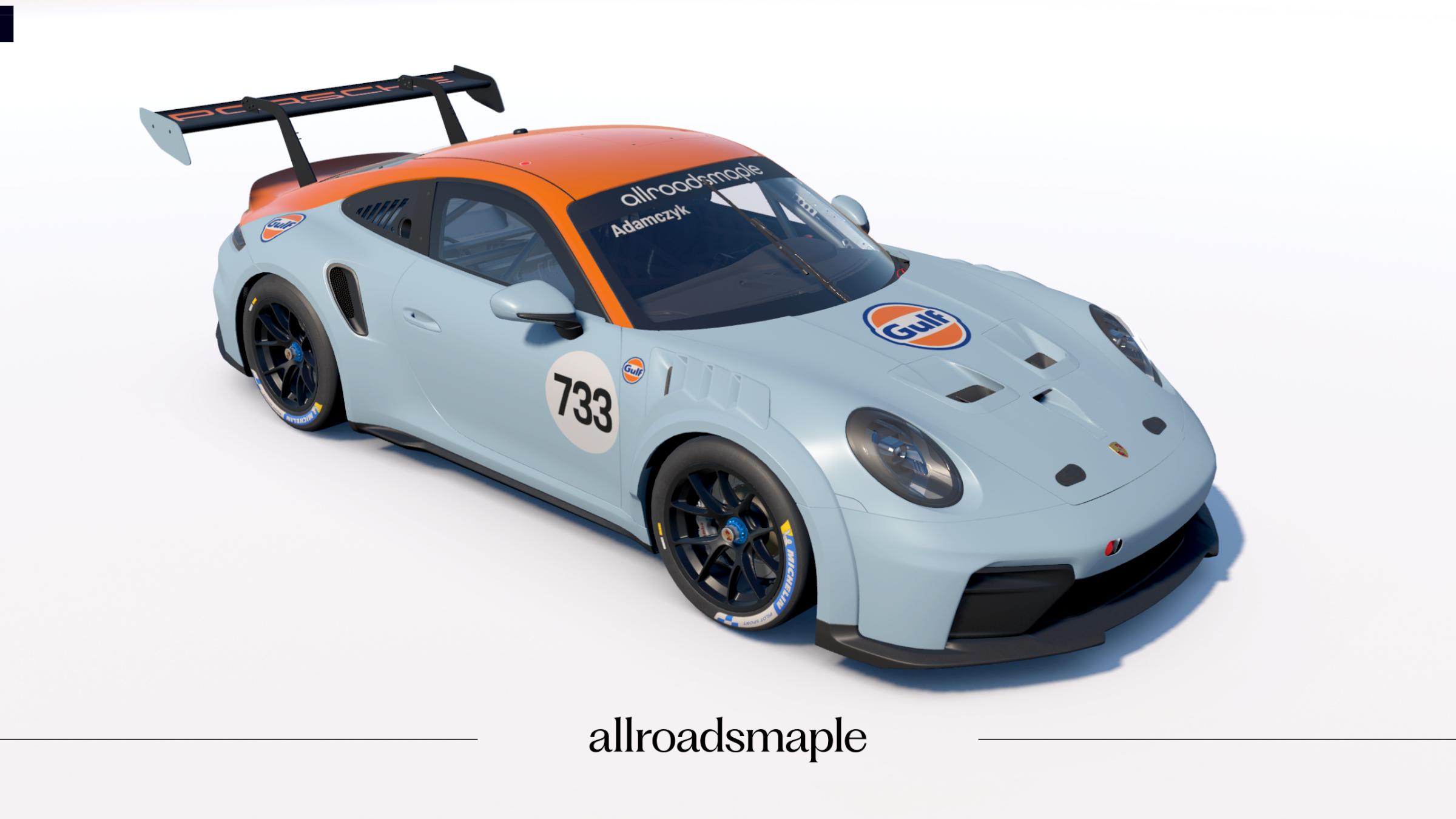 Preview of 1970 JWA Porsche Gulf Oil - Daytona & LeMans - Tribute - Porsche 992.2 GT3 Cup Car by Patryk A.