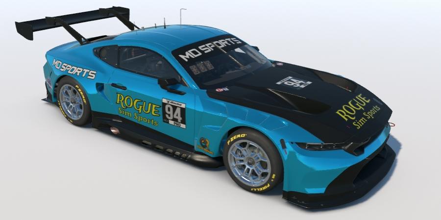Preview of FORD GT3 ROGUE LIGHT BLUE by Rick Vincent