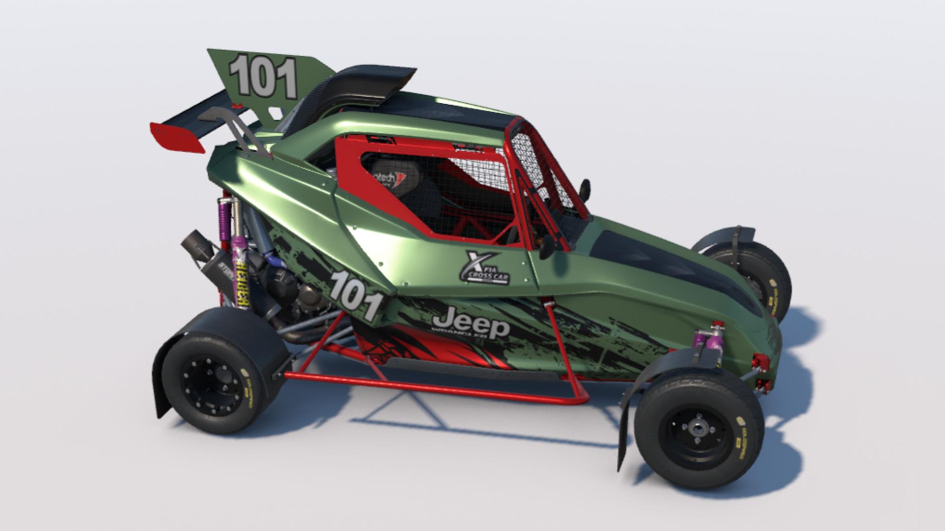 Preview of Jeep Wrangler FIA Cross Car by Marshall W.