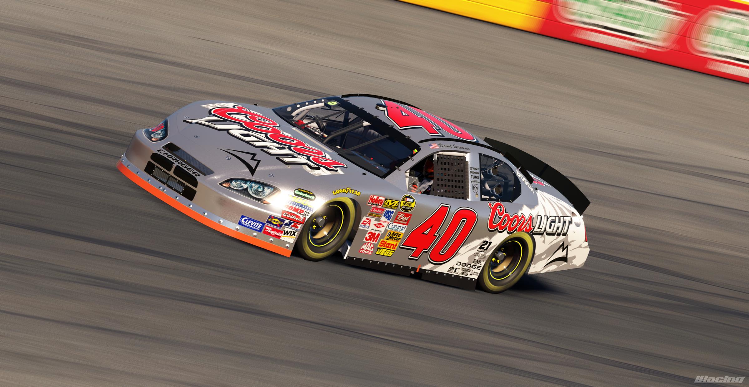 Preview of #40 David Stremme 2007 Coors Light Dodge Charger by Tyler King