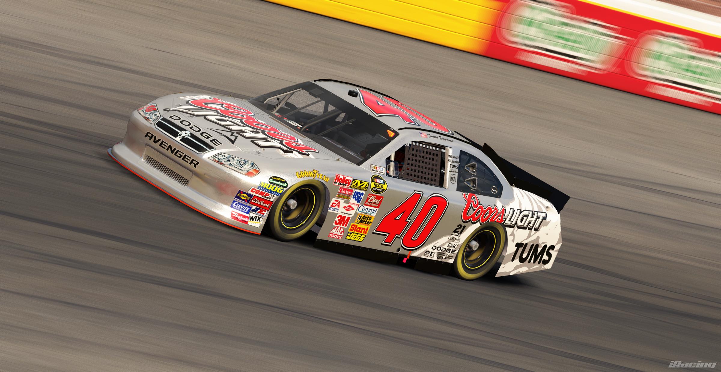 Preview of #40 David Stremme 2007 Coors Light Dodge Avenger COT by Tyler King