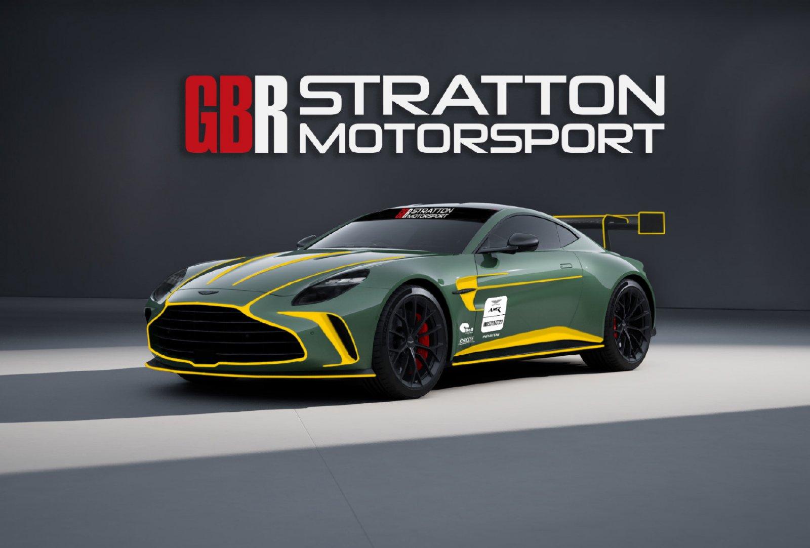 Preview of GBR Stratton AMR Vantage GT4 British GT4 championship - Entry 1 of 2 by Keith Archer