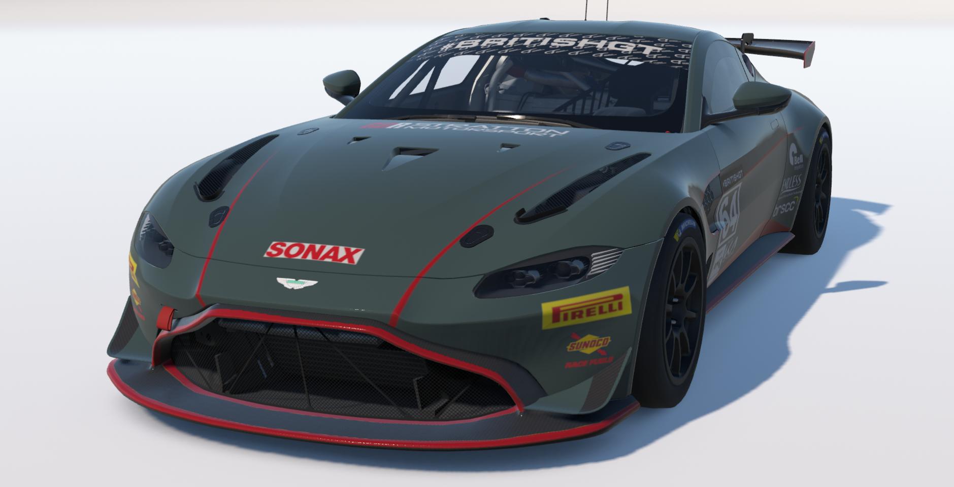Preview of GBR Stratton AMR Vantage GT4 British GT4 championship - Entry 2 of 2 by Keith Archer