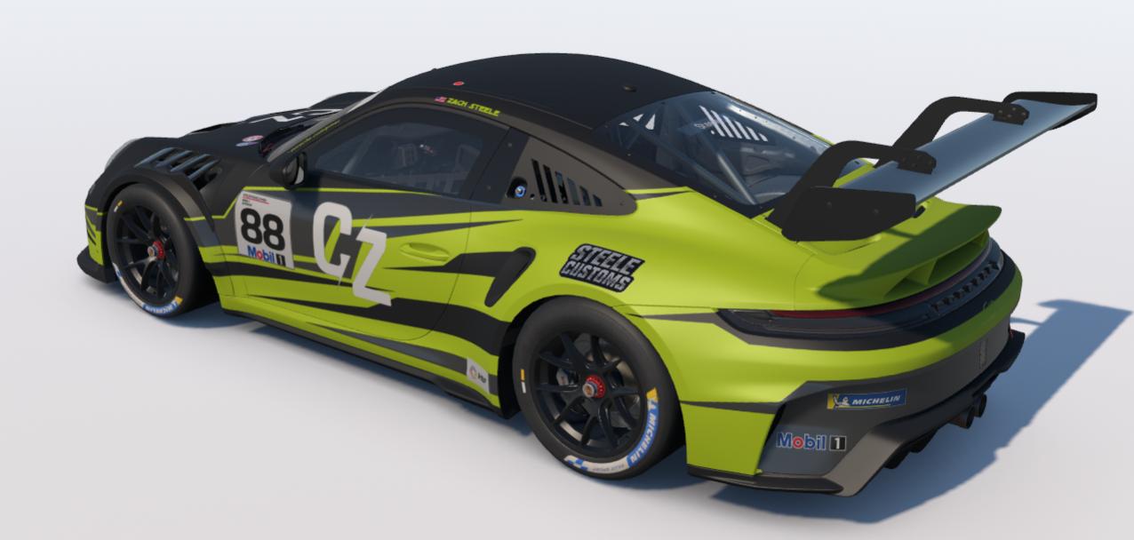 Preview of CZ Motorsports Porsche Cup Car by Zachary Steele2