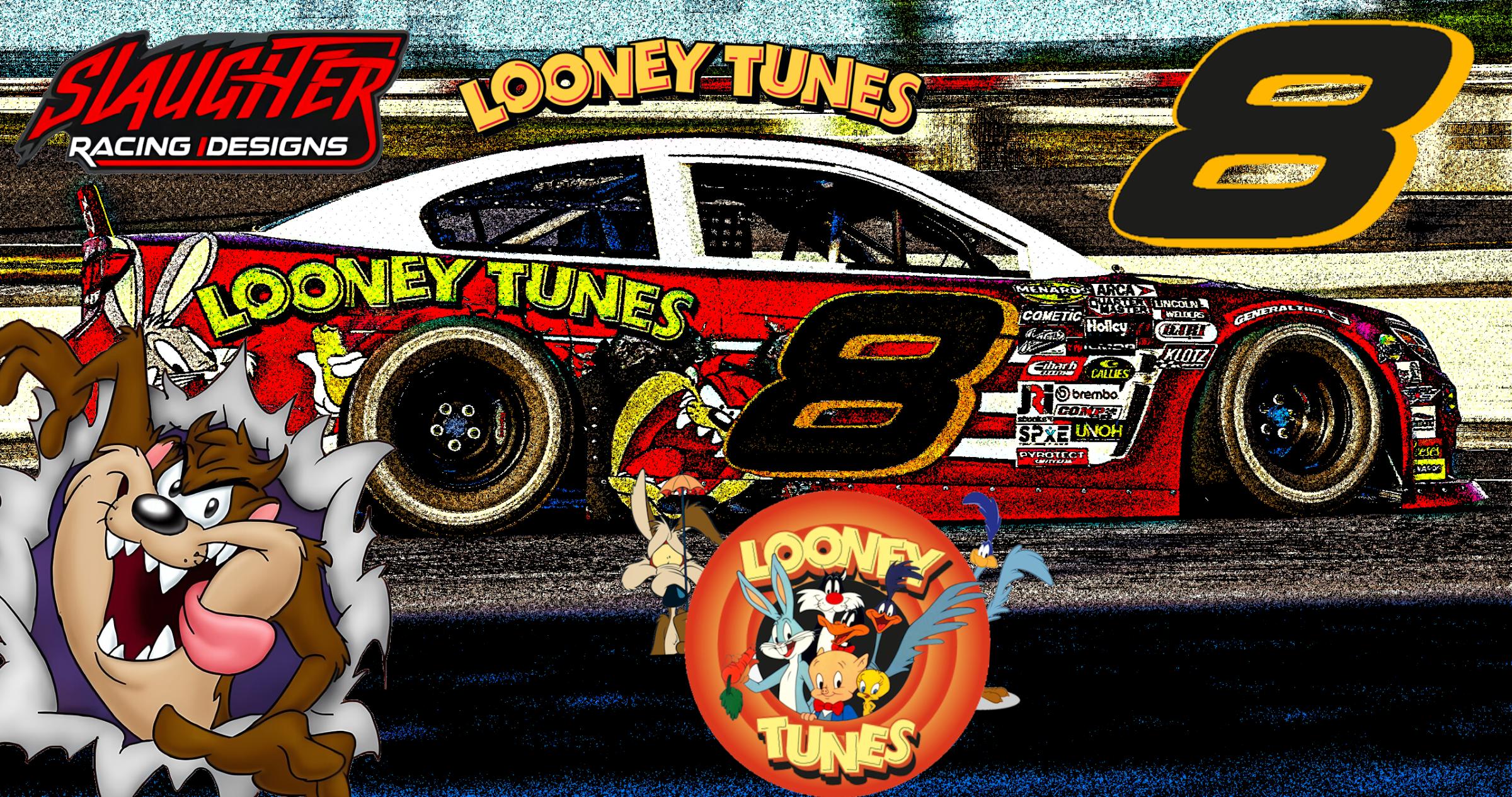 Preview of Fictional Dale Jr Custom Number 8 Looney Tunes by Jeff Slaughter