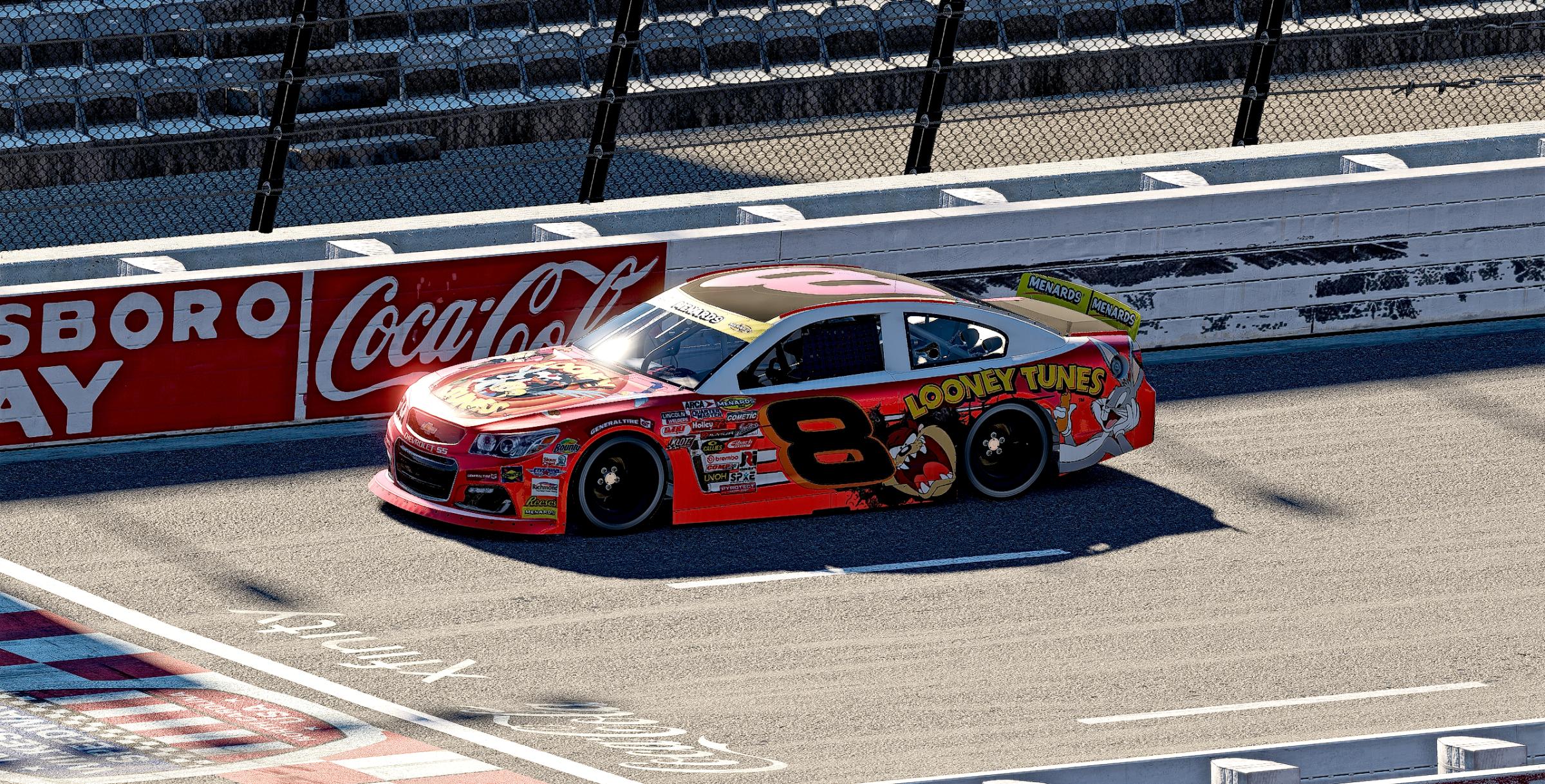 Preview of Fictional Dale Jr Custom Number 8 Looney Tunes by Jeff Slaughter