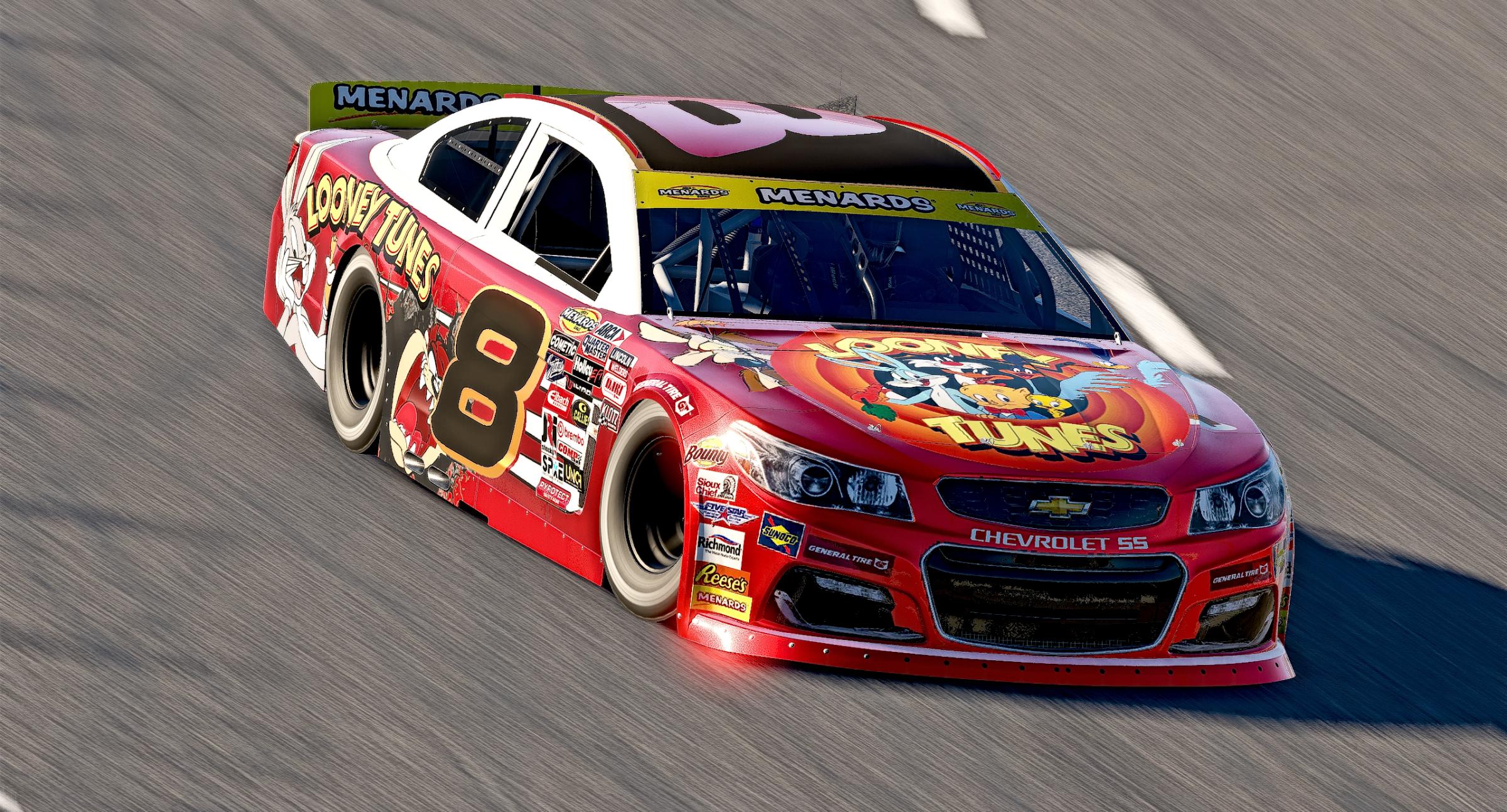 Preview of Fictional Dale Jr Custom Number 8 Looney Tunes by Jeff Slaughter