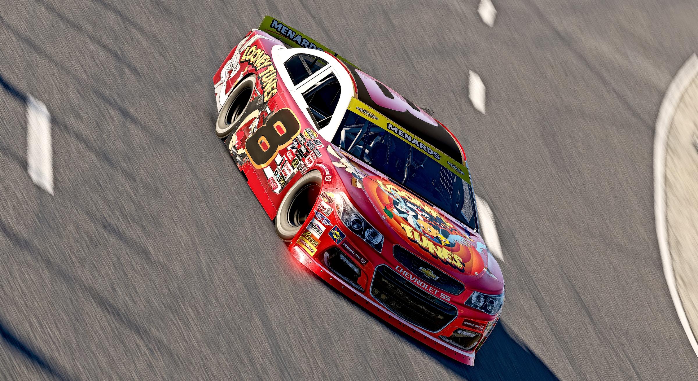 Preview of Fictional Dale Jr Custom Number 8 Looney Tunes by Jeff Slaughter