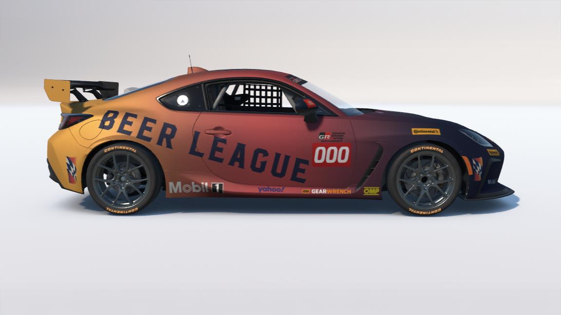 Preview of Toyota GR86 BEER LEAGUE LIGHT by Carson C.