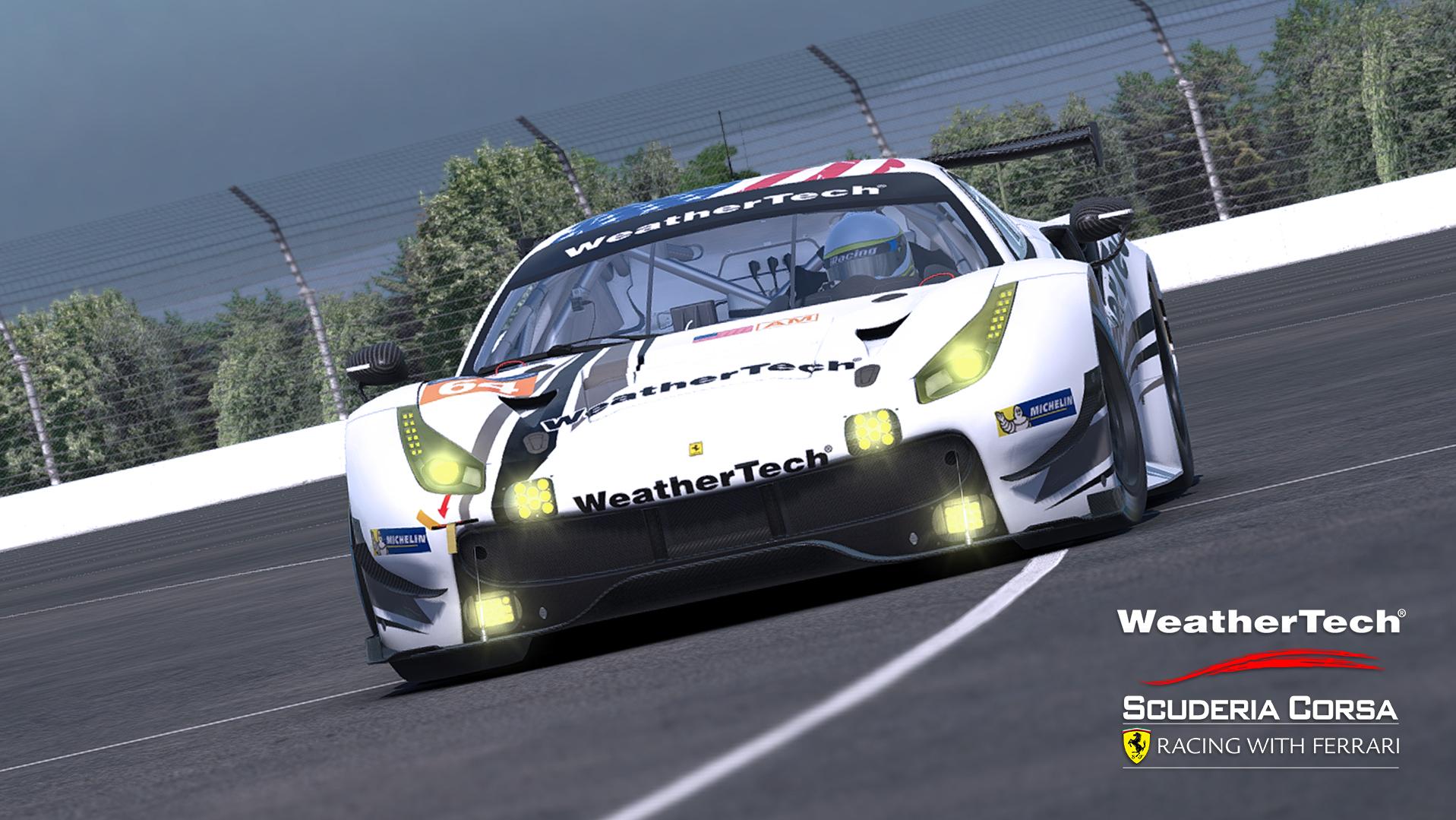 Preview of #62 Scuderia Corsa Ferrari 488 GTE (2017 24h Le Mans) by Justin S Davis