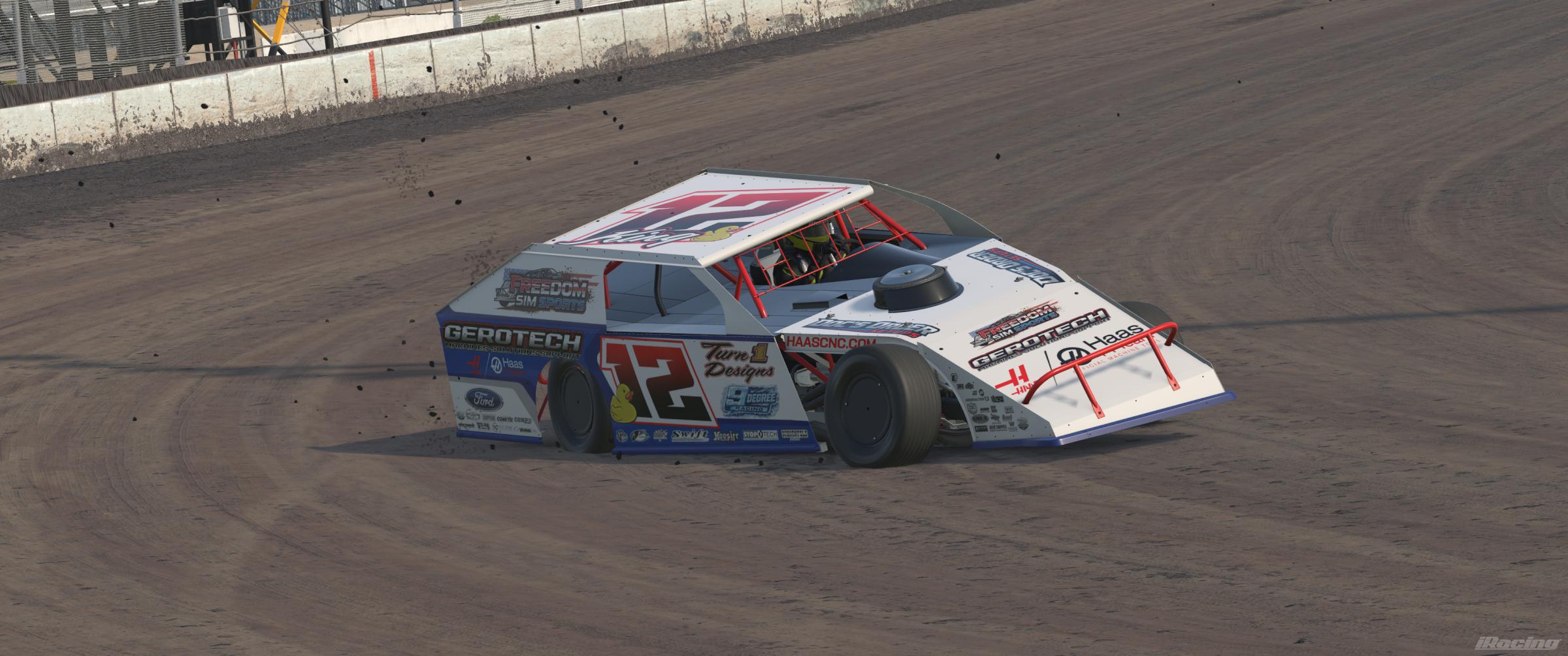 Preview of Jared King Freedom Simsports UMP Modified #12 by Jon Gutekunst