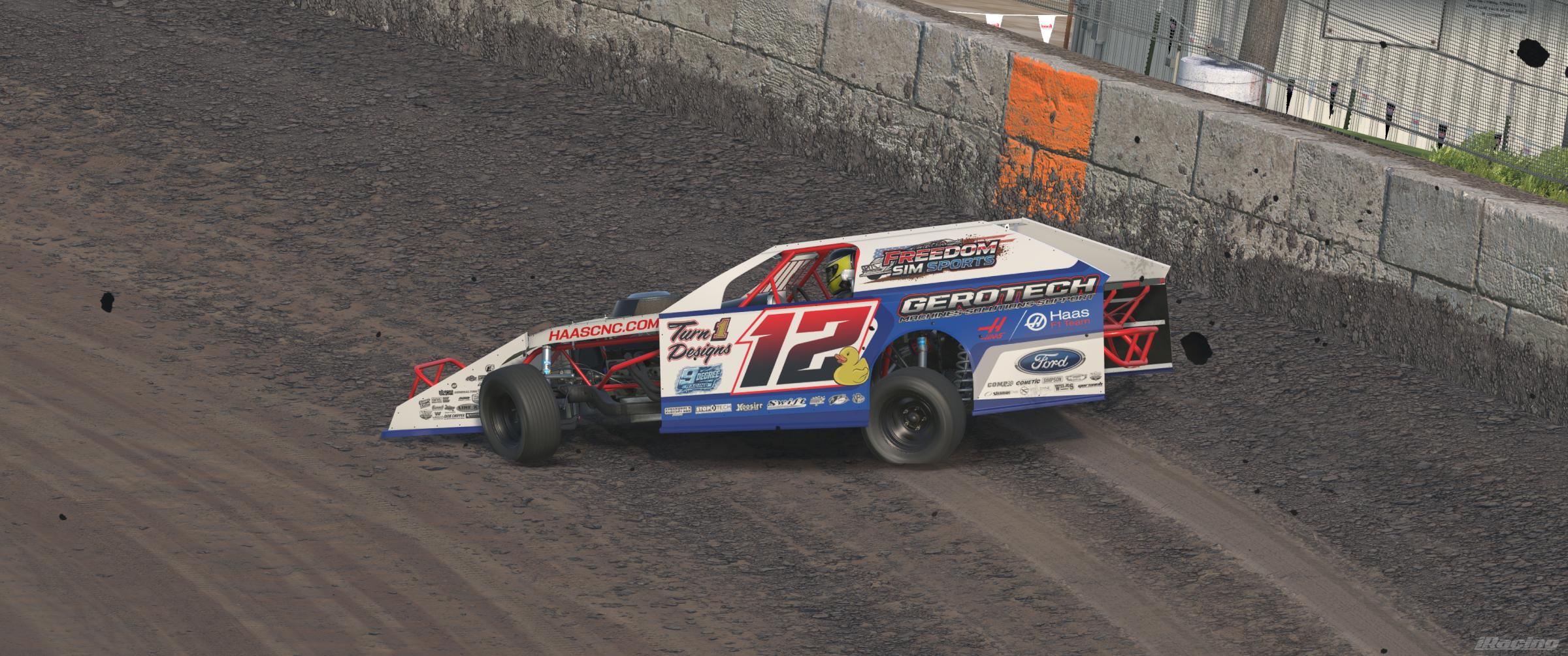 Preview of Jared King Freedom Simsports UMP Modified #12 by Jon Gutekunst