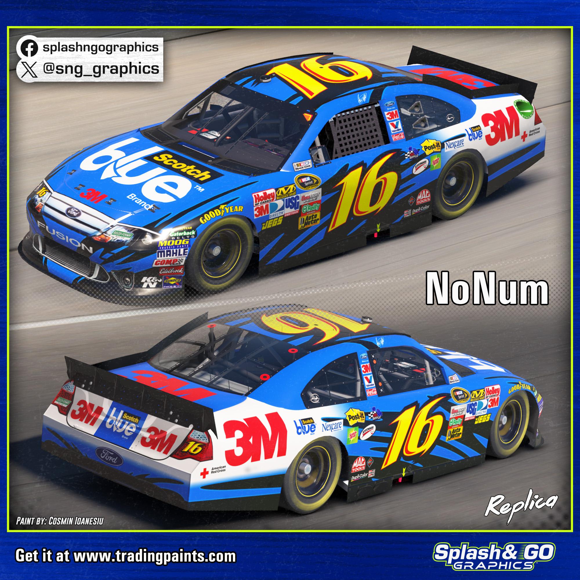 Preview of Greg Biffle 2011 Scotch Blue NoNum by Cosmin I.
