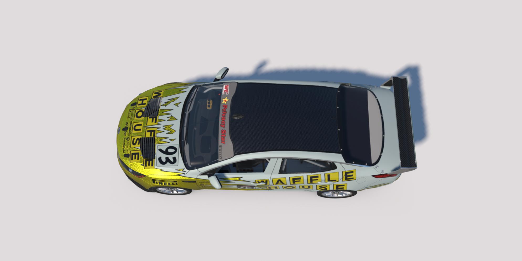Preview of Light Waffle House livery for Kia Optima by Clyde Simmons