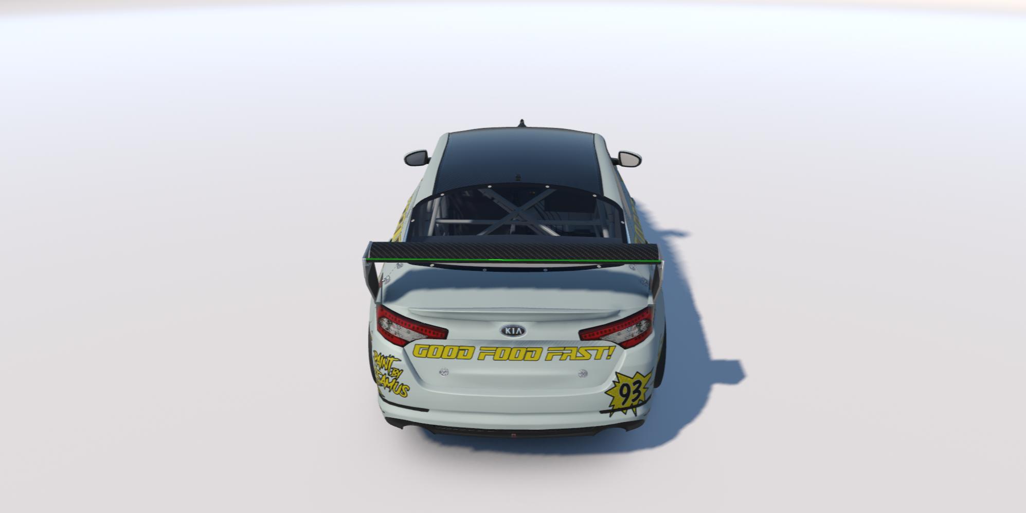 Preview of Light Waffle House livery for Kia Optima by Clyde Simmons