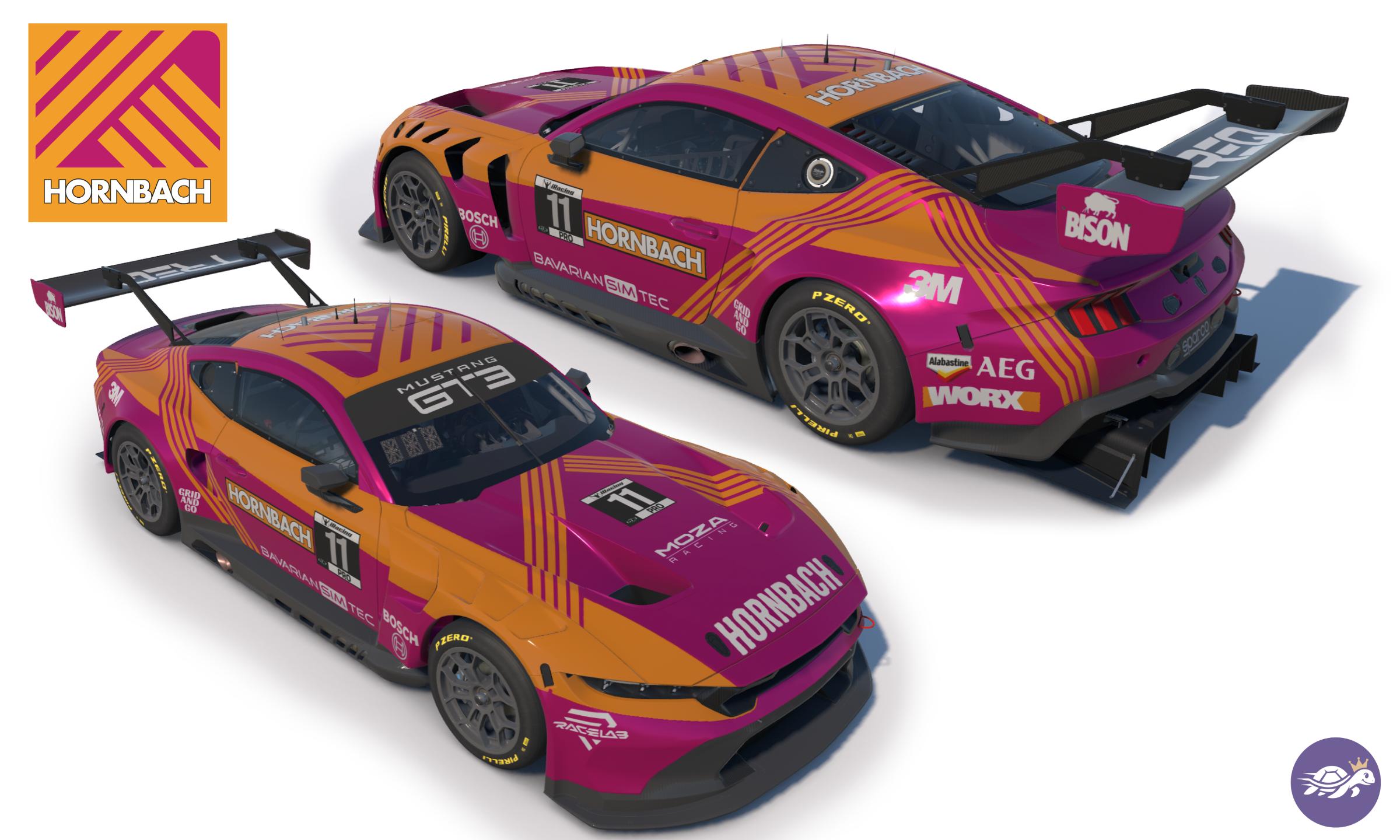 Preview of Ford Mustang GT3 - Hornbach by Dennis Van Der Meeren