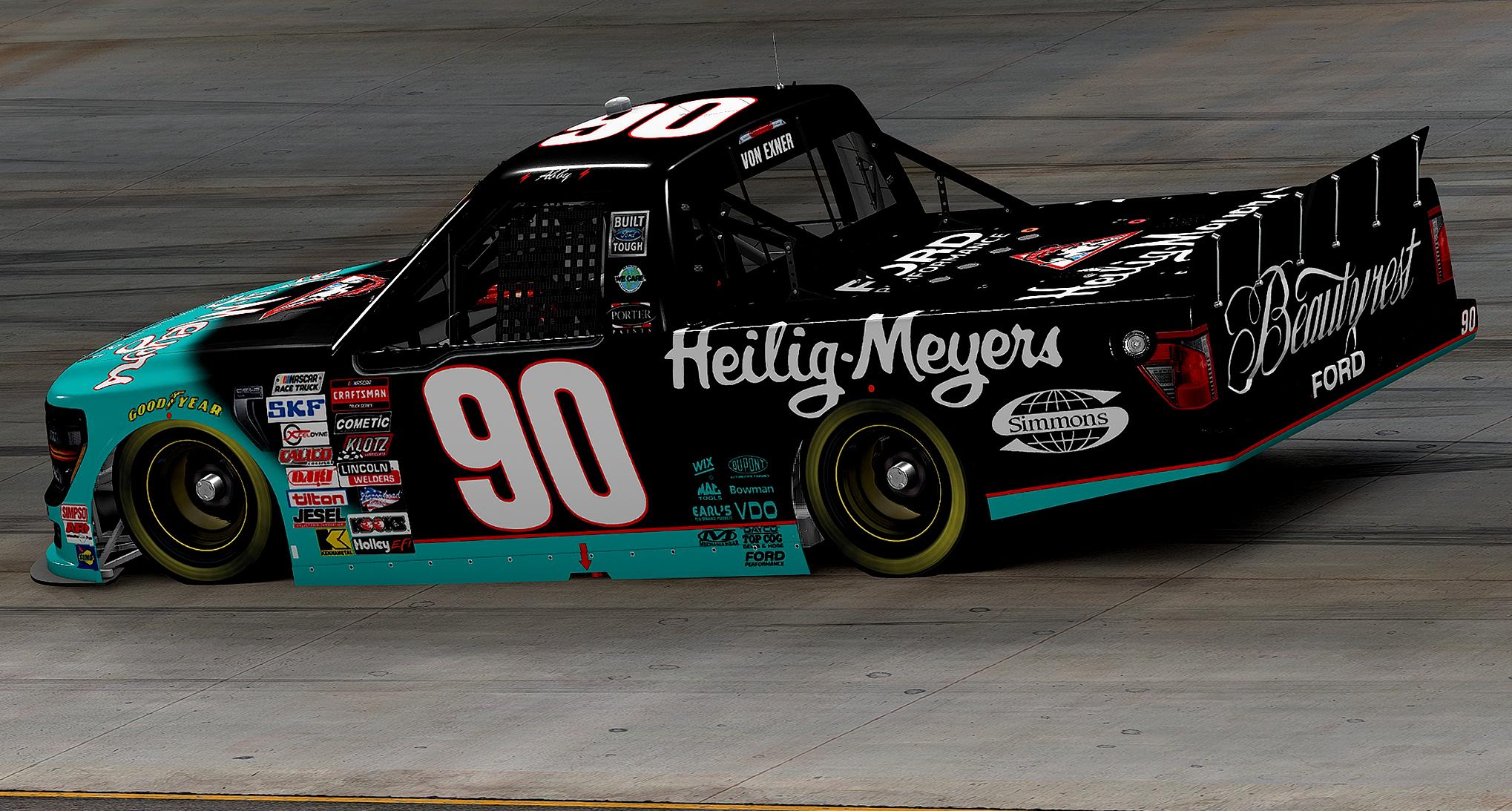 Preview of #90 Dick Trickle Heilig-Meyers 1997 Craftsman Truck 2026 / Donlavey Racing by Abigail von Exner