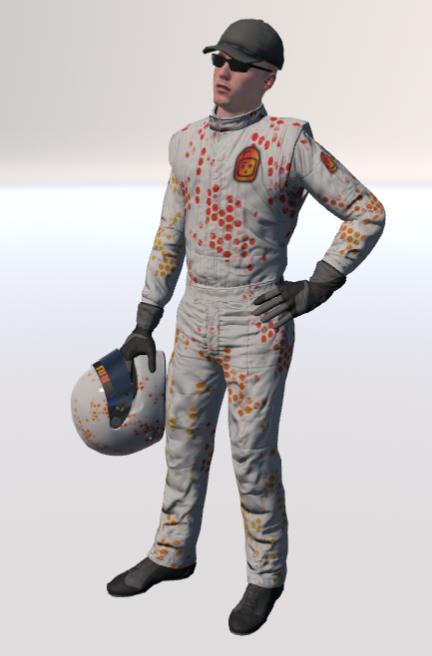 Preview of SUIT HEX WHITE by Robert Ridgway