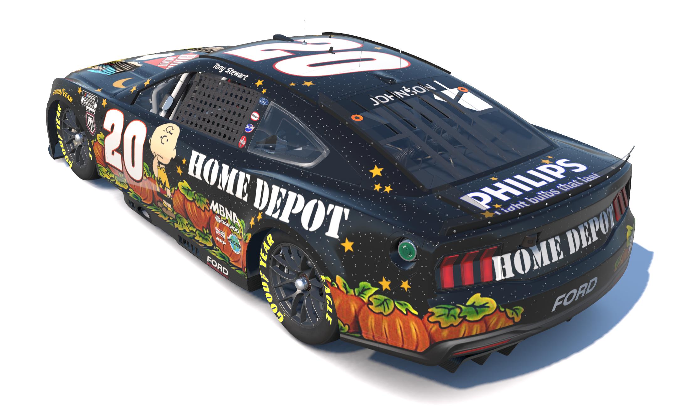 Preview of Peanuts Great Pumpkin throwback (night car) by Bruce Johnson