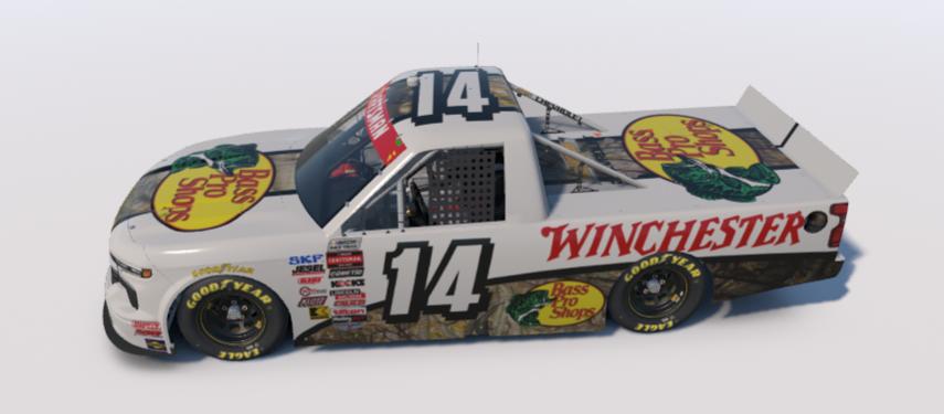 Preview of Bass Pro Shops / Winchester NASCAR Chevy Truck by Christian Shriver