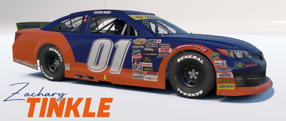Preview of 2025 Trevor Ward #01 Fast Track Racing "Blueberry" (Iowa) by Zachary Tinkle