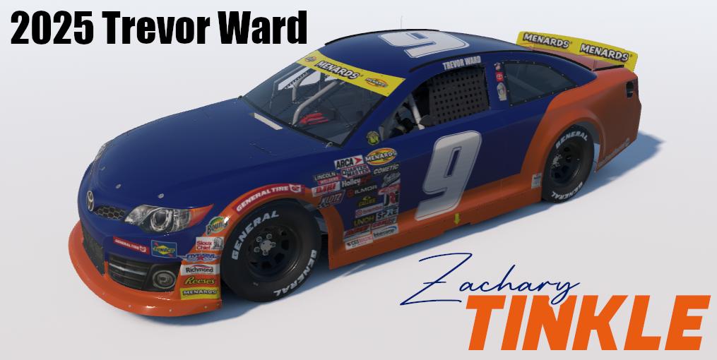 Preview of 2025 Trevor Ward #9 Fast Track Racing "Blueberry"  by Zachary Tinkle