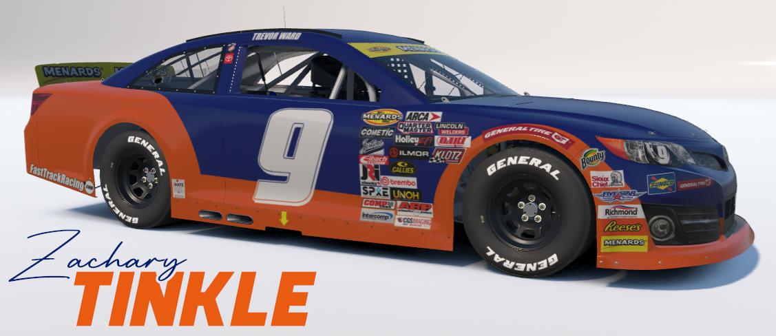 Preview of 2025 Trevor Ward #9 Fast Track Racing "Blueberry"  by Zachary Tinkle