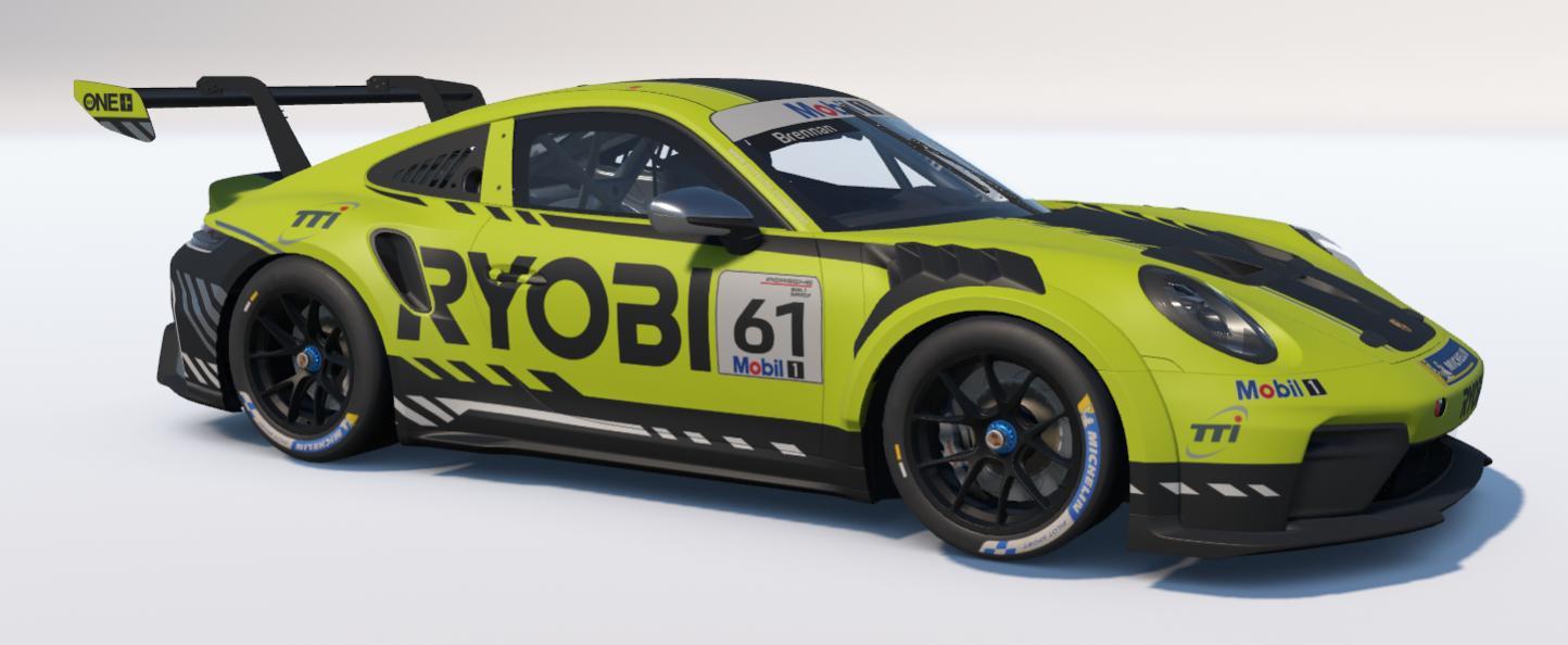Preview of Ryobi Porsche 992.2 by Peter Brennan