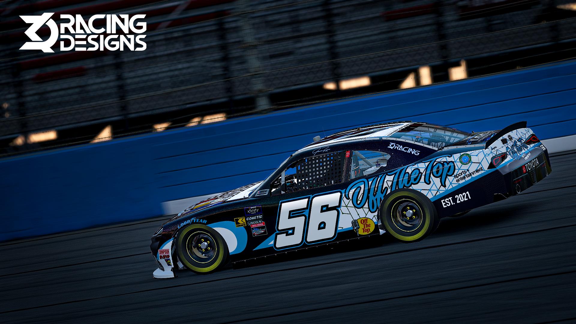 Preview of James Rossetti #56 Restart Zone Radio Xfinity Toyota Supra by Johnathan Smith3