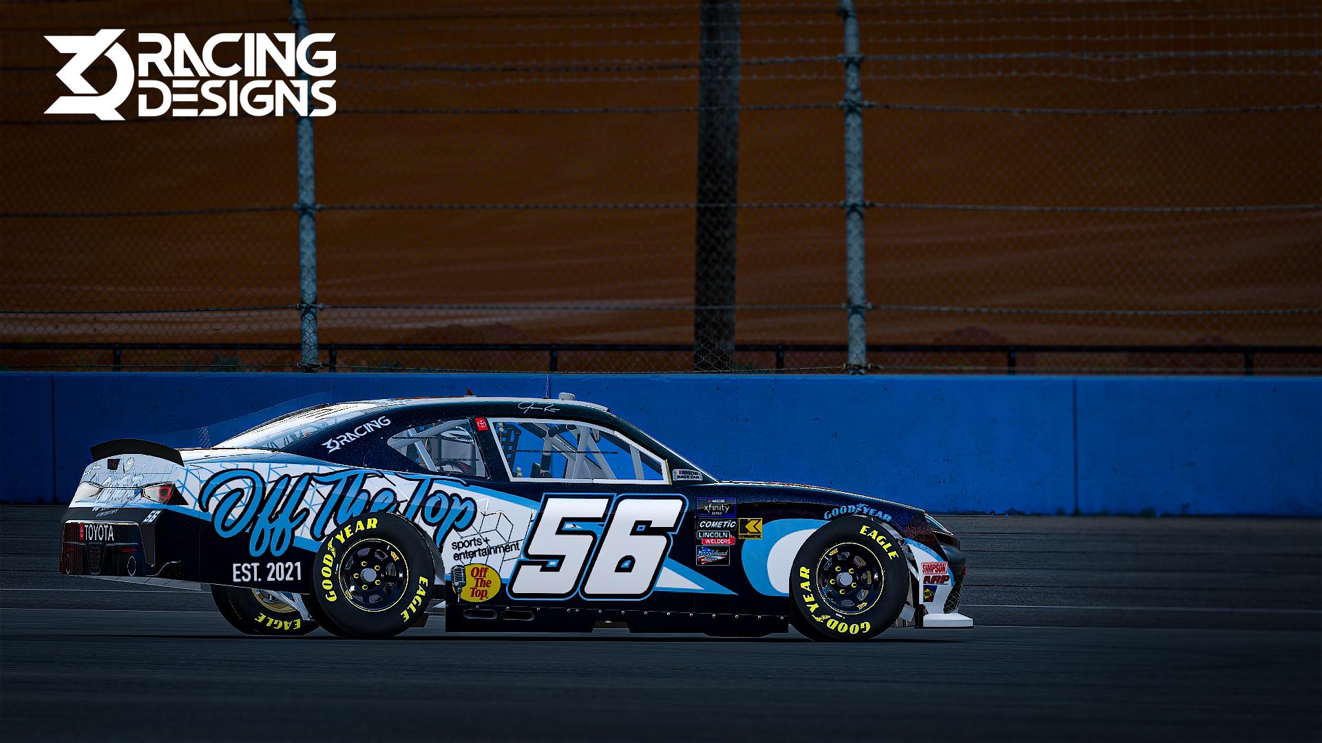 Preview of James Rossetti #56 Restart Zone Radio Xfinity Toyota Supra by Johnathan Smith3