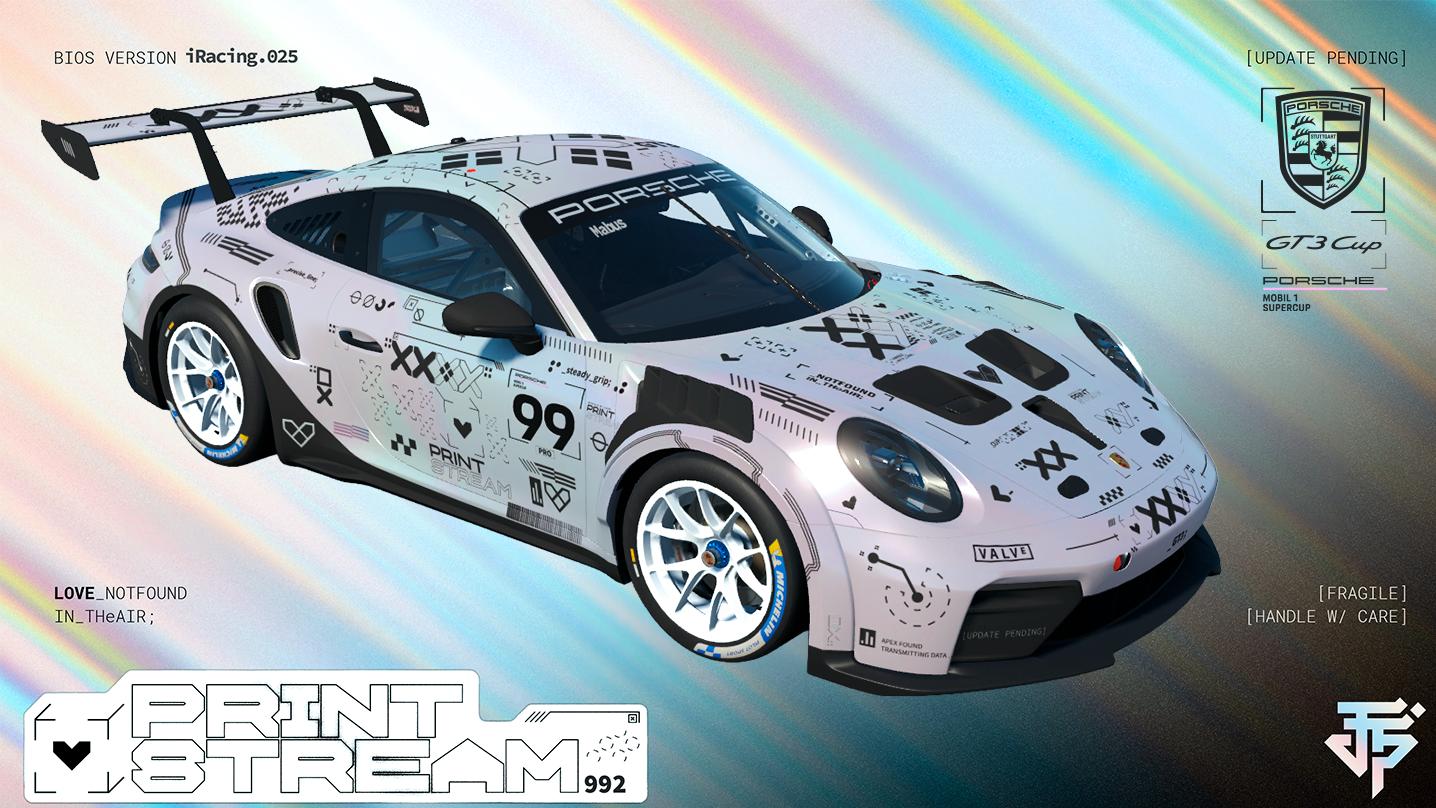 Preview of Porsche 992.2 Cup - Print Stream by Mabus T.