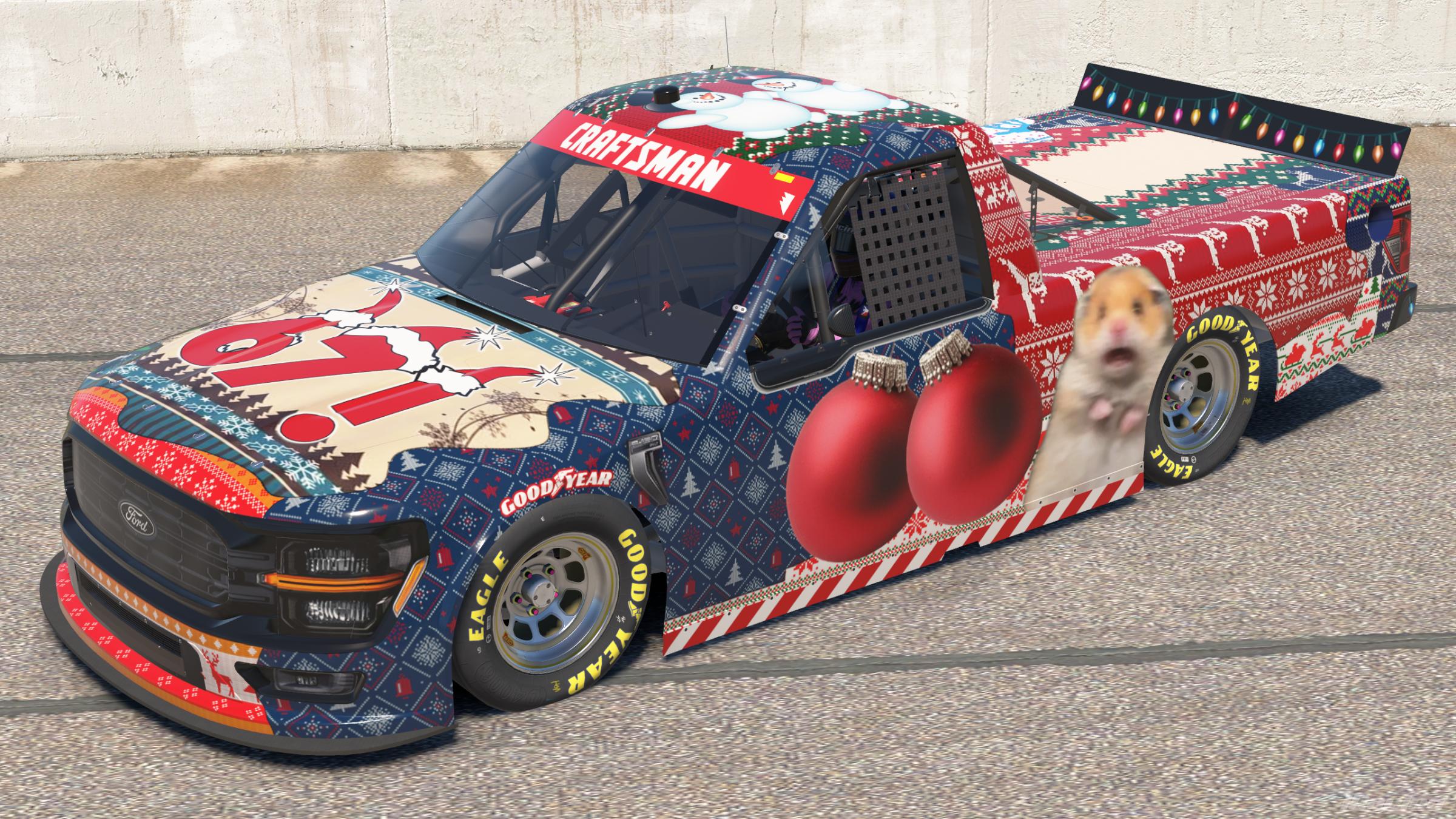 Preview of Ugly Christmas Sweater F-150 Blank Number by Corey Rutherford