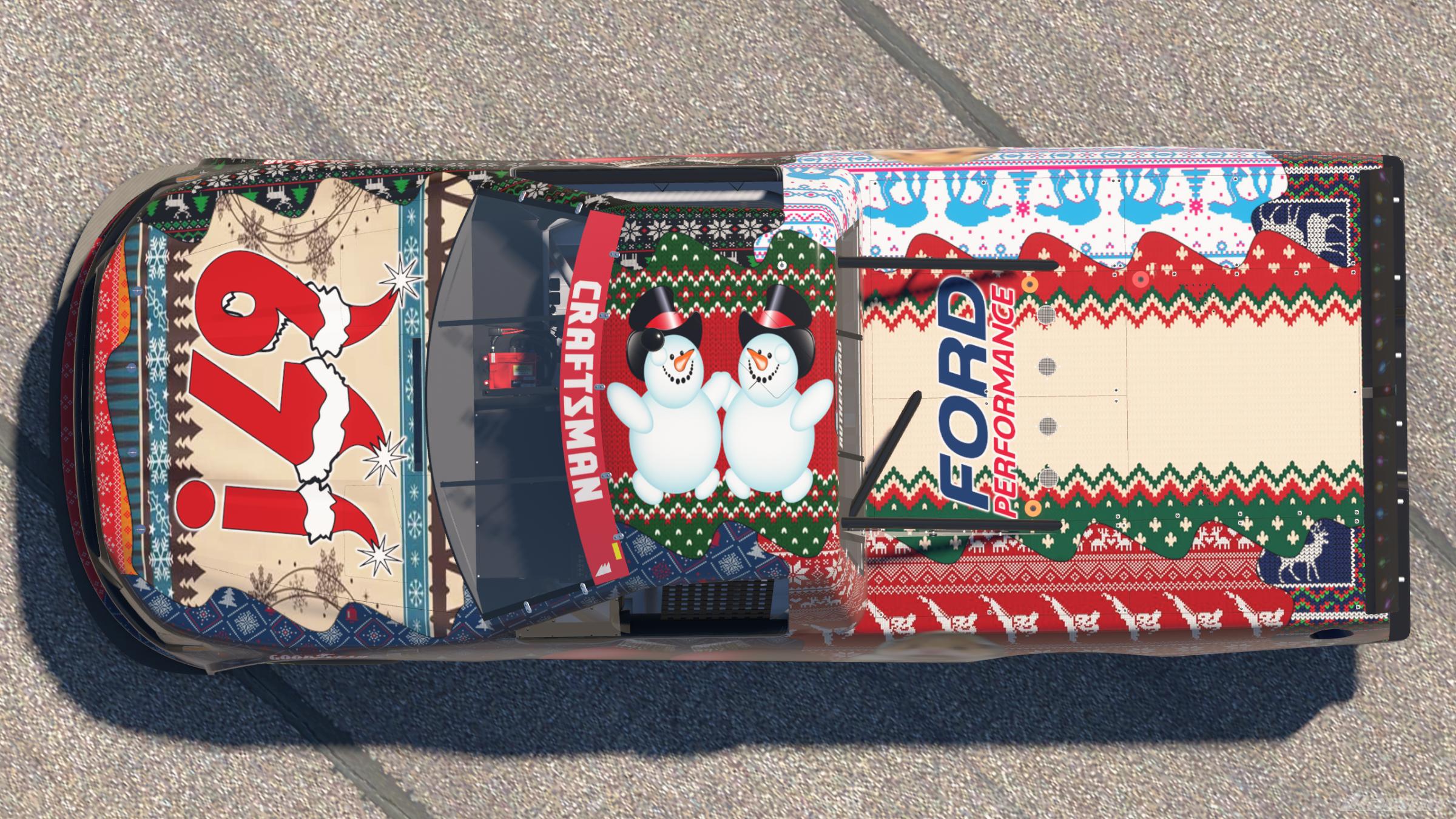 Preview of Ugly Christmas Sweater F-150 Blank Number by Corey Rutherford