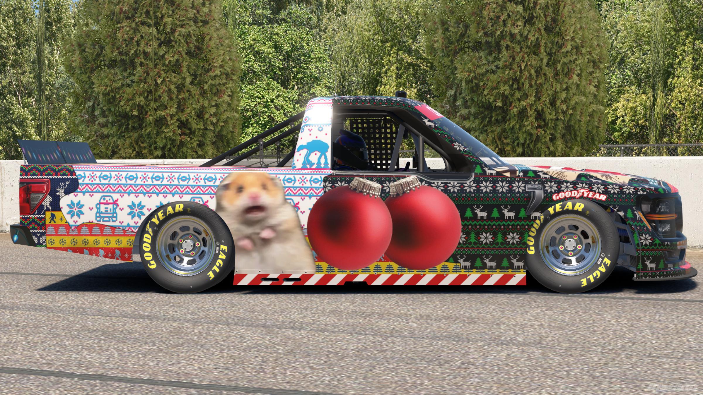 Preview of Ugly Christmas Sweater F-150 Blank Number by Corey Rutherford