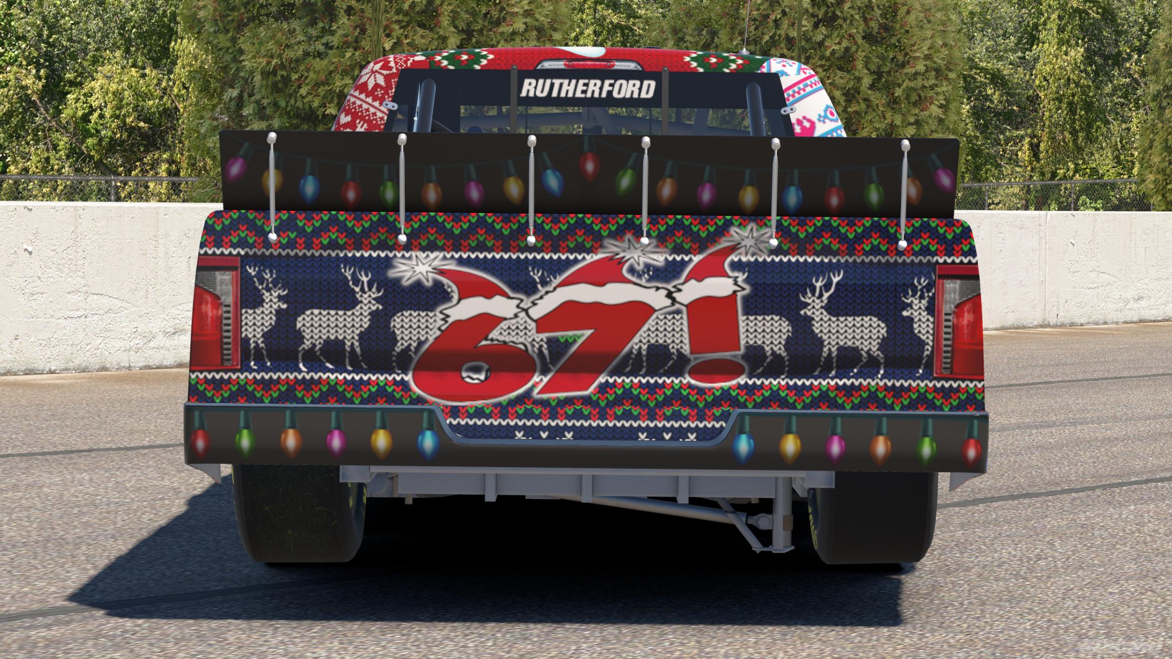 Preview of Ugly Christmas Sweater F-150 Blank Number by Corey Rutherford