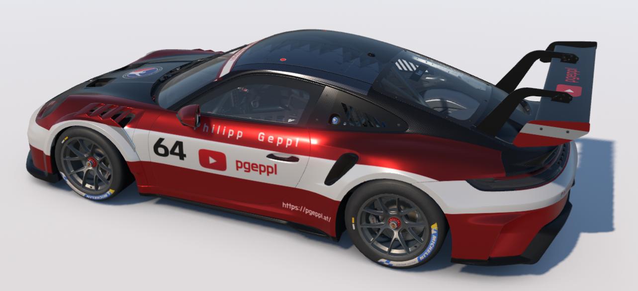 Preview of Custom Livery for Philipp Geppl - Porsche Cup 992.2 by Jeremy Kerr