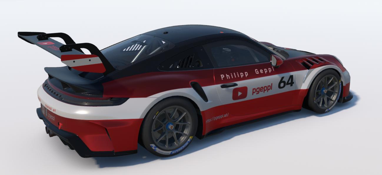 Preview of Custom Livery for Philipp Geppl - Porsche Cup 992.2 by Jeremy Kerr