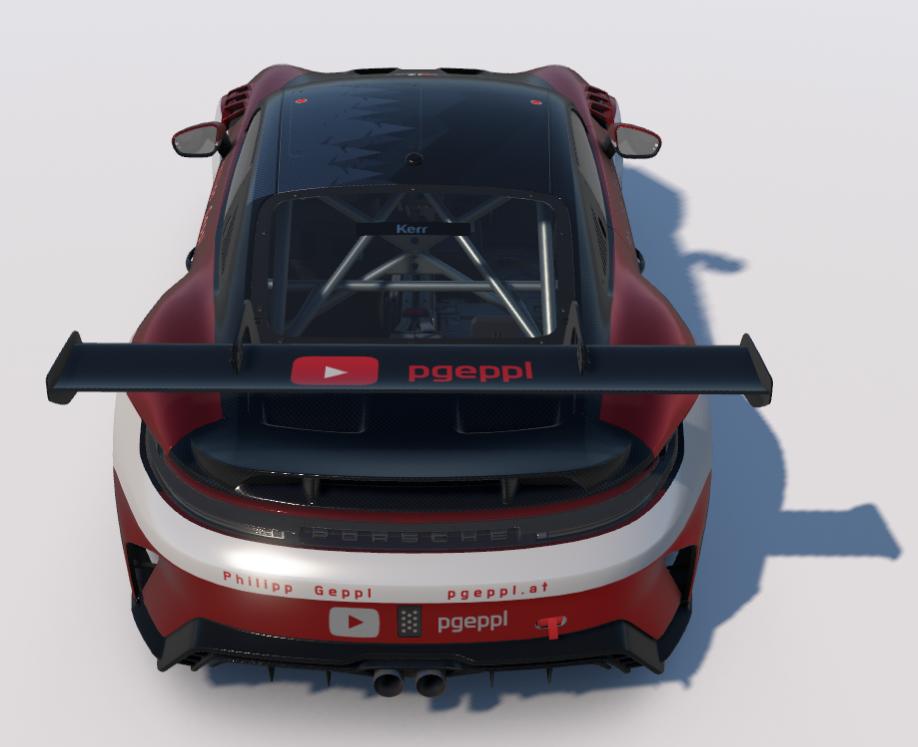 Preview of Custom Livery for Philipp Geppl - Porsche Cup 992.2 by Jeremy Kerr