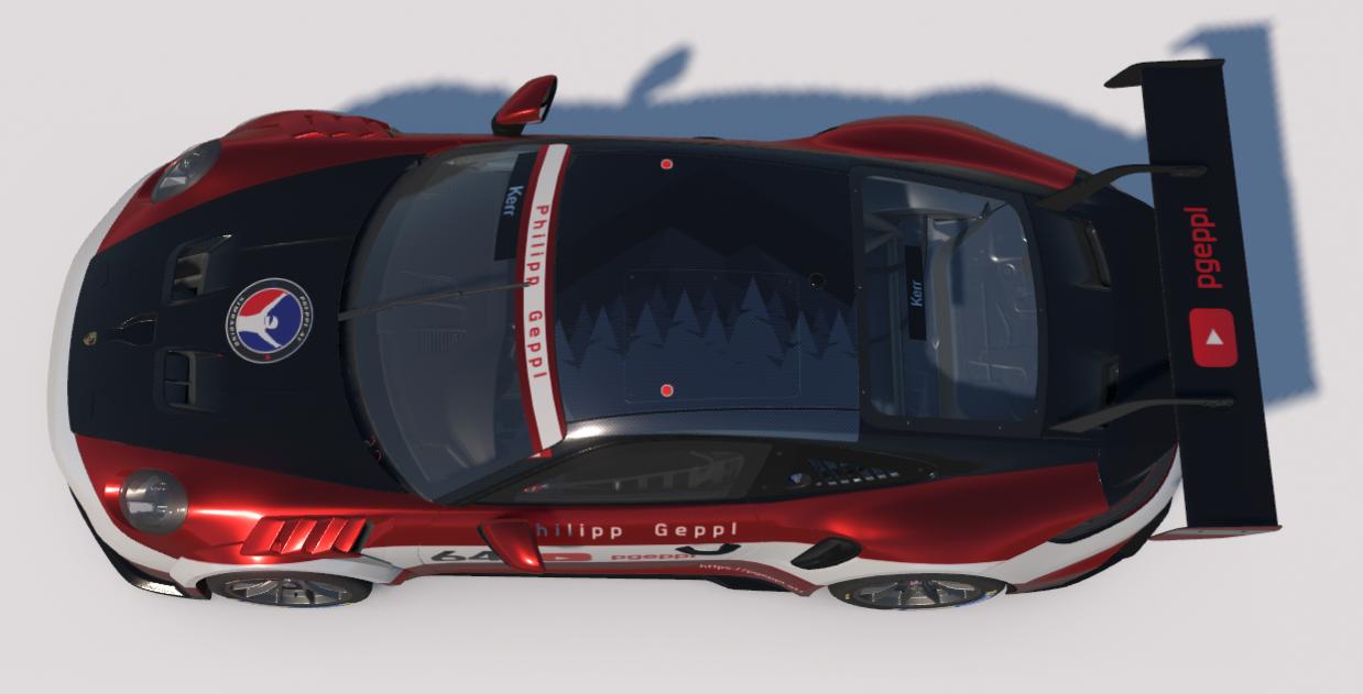 Preview of Custom Livery for Philipp Geppl - Porsche Cup 992.2 by Jeremy Kerr