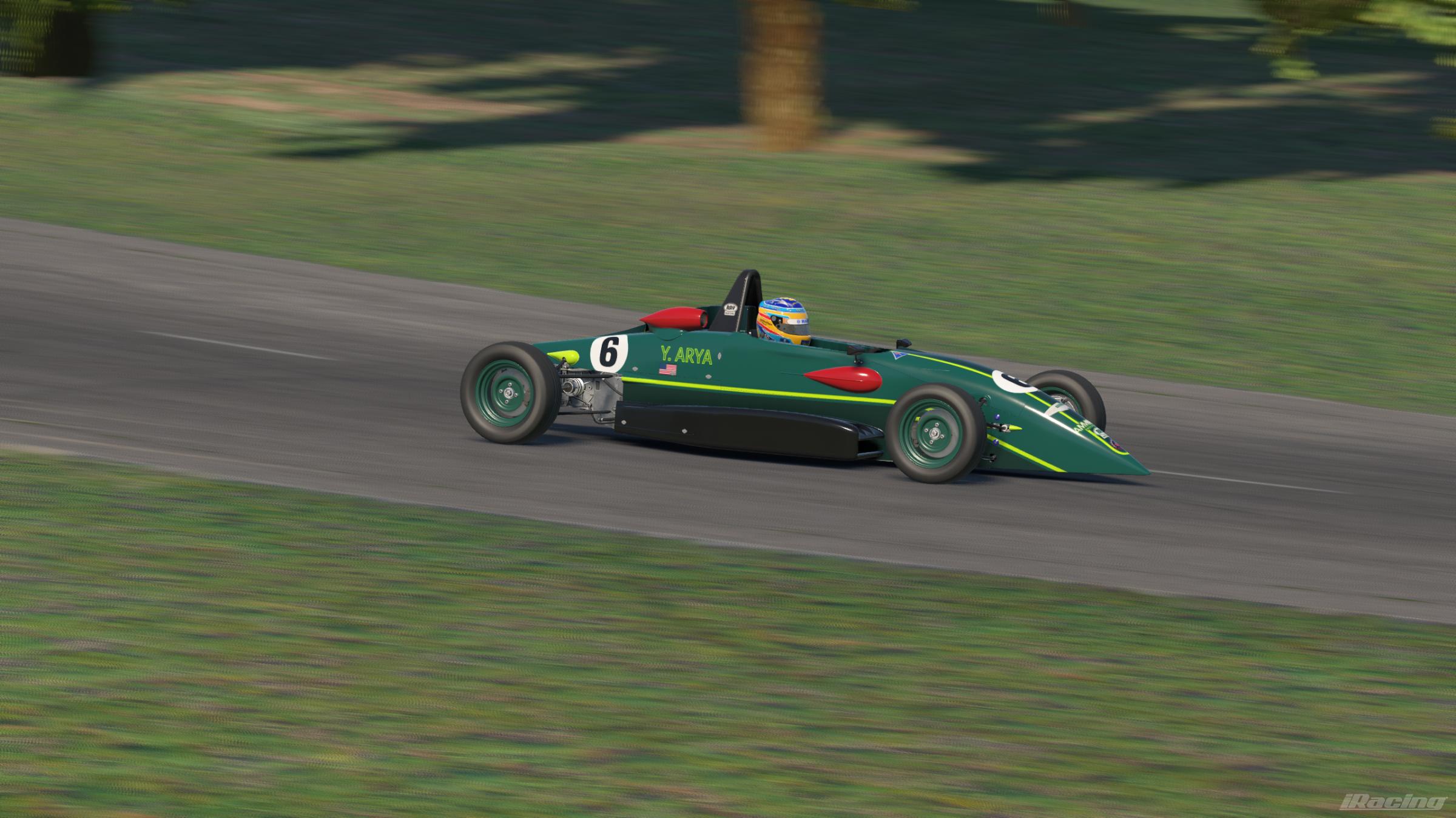 Preview of F1600 Aston Martin Custom Name Available by Yash Arya