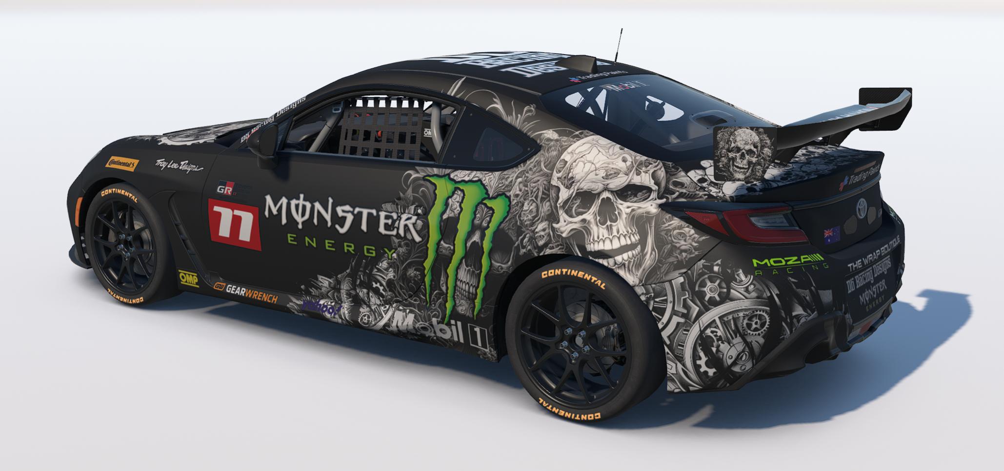 Preview of DB Racing Designs/Monster Energy/Moza Racing Toyota GR86 by Drew Bennedick
