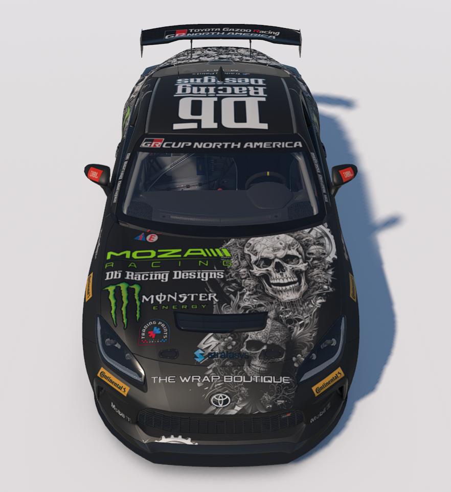 Preview of DB Racing Designs/Monster Energy/Moza Racing Toyota GR86 by Drew Bennedick
