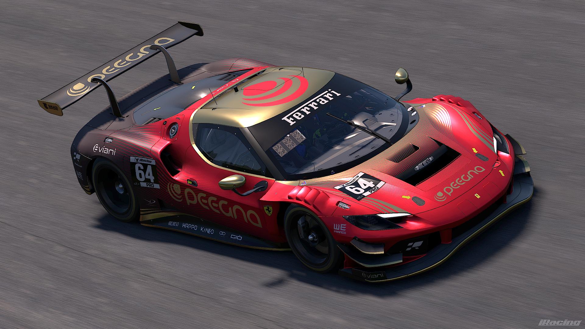 Preview of VDR Ferrari 296 GT3 by Dario Vallelunga