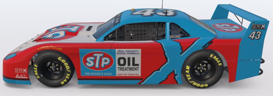 Preview of Richard Petty #43 STP SRX  by Tony Rice LXIV