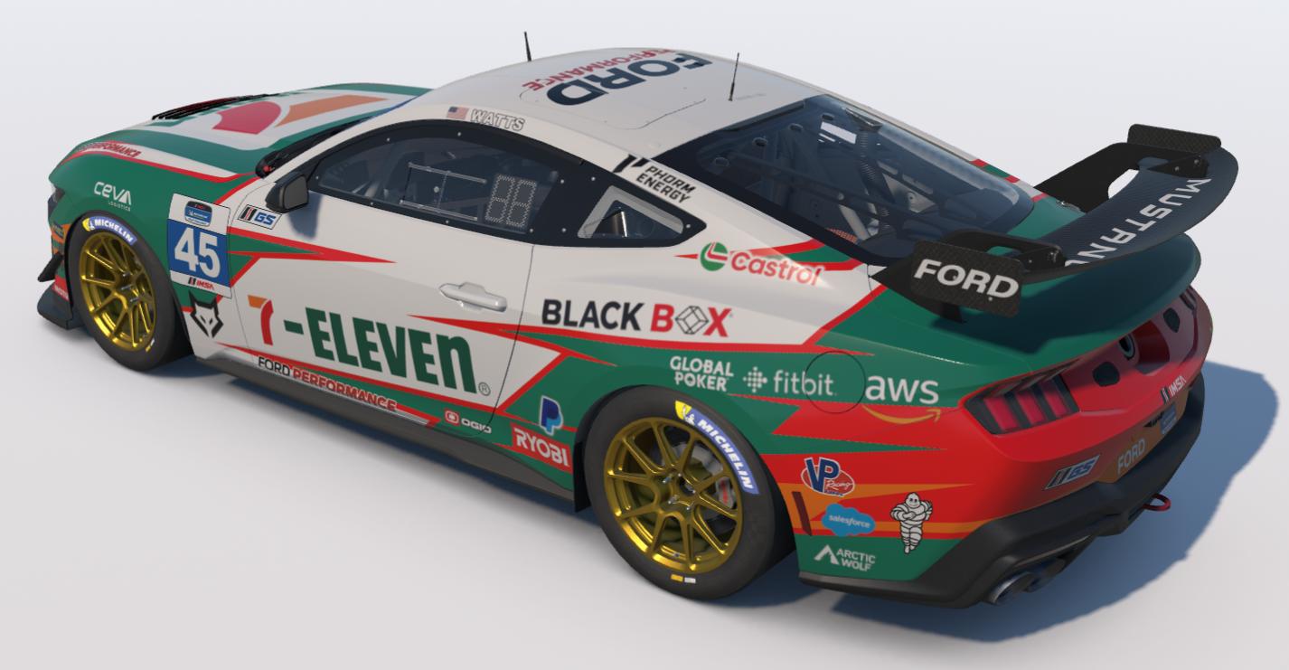 Preview of 7-11 Mustang GT4 by Mike W.