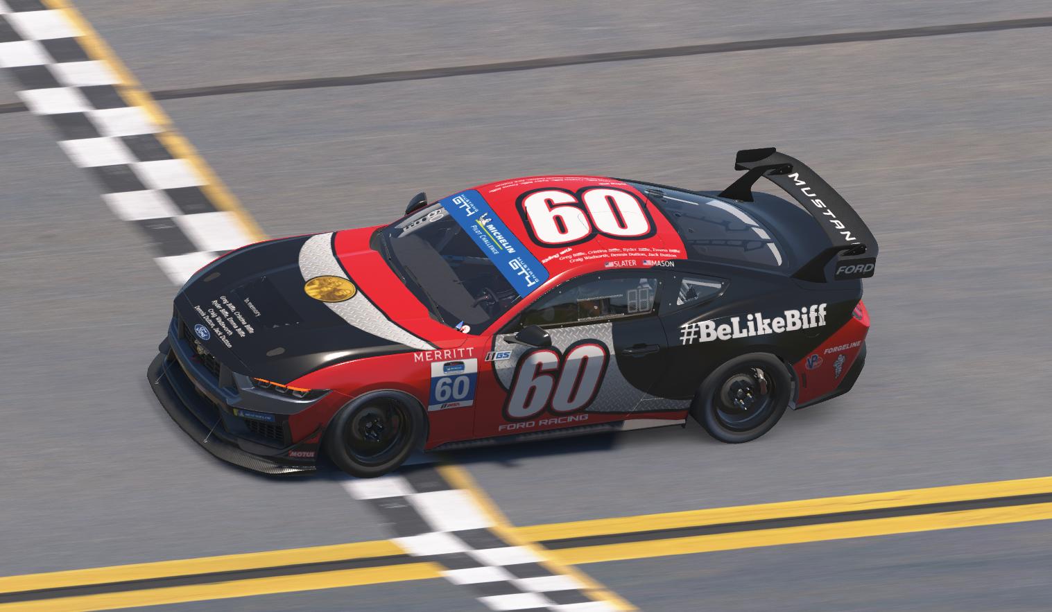 Kohr Greg Biffle Tribute GT4 by Jaxson Albin - Trading Paints